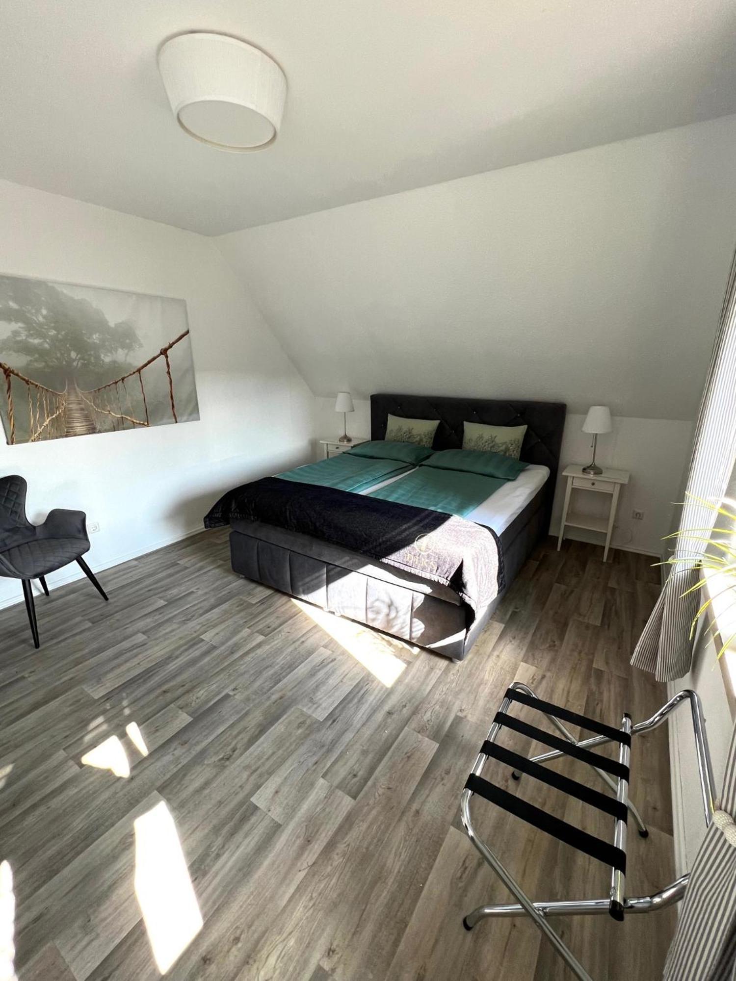 Ferien-Whg Stuenkel Nahe Steinhuder Meer Mit Garten Und Balkon Εξωτερικό φωτογραφία