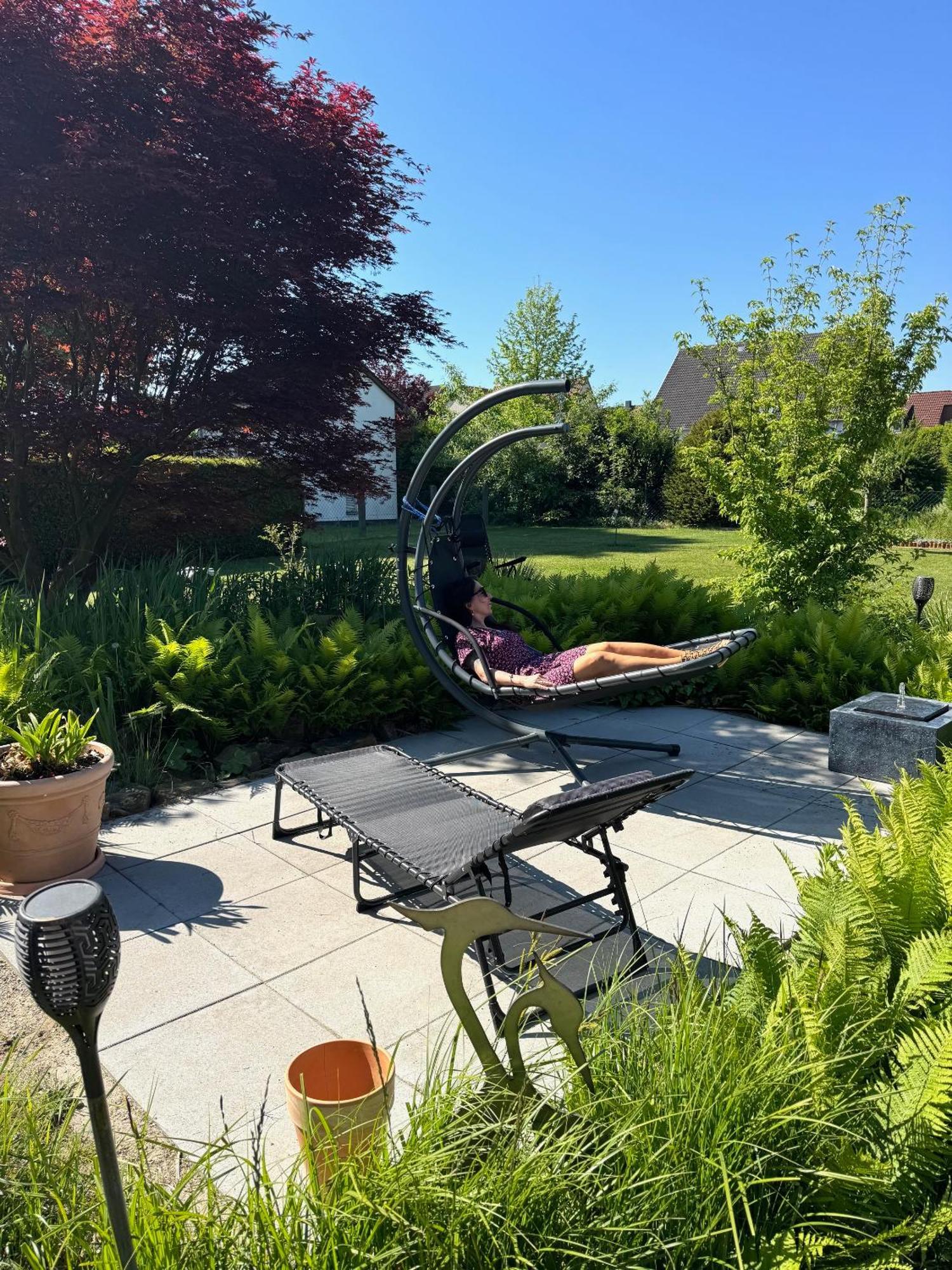 Ferien-Whg Stuenkel Nahe Steinhuder Meer Mit Garten Und Balkon Εξωτερικό φωτογραφία